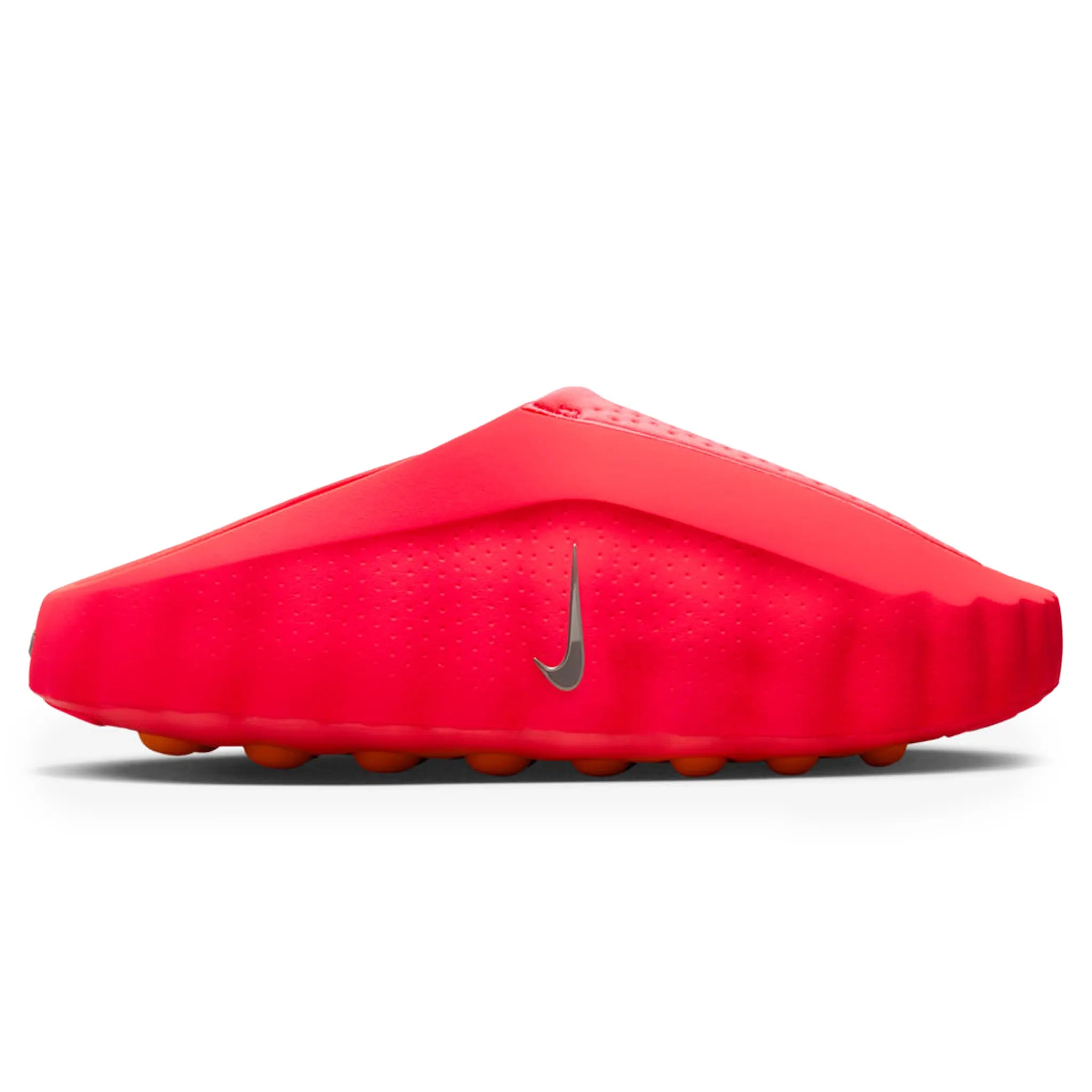 Side View of Nike Mind 001 Pregame Solar Red Mules HQ4307-600